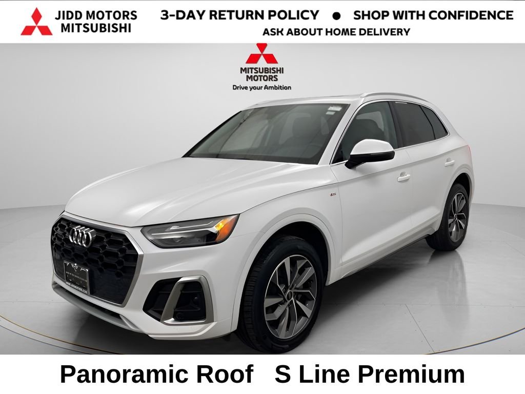 Used 2024 Glacier White Metallic Audi 45 S line Premium Plus image 1