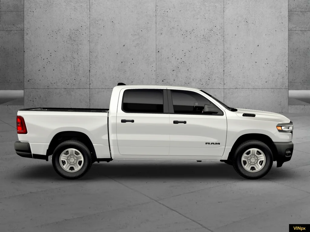 New 2026 Bright White Clear-Coat Exterior Paint RAM Tradesman image 8
