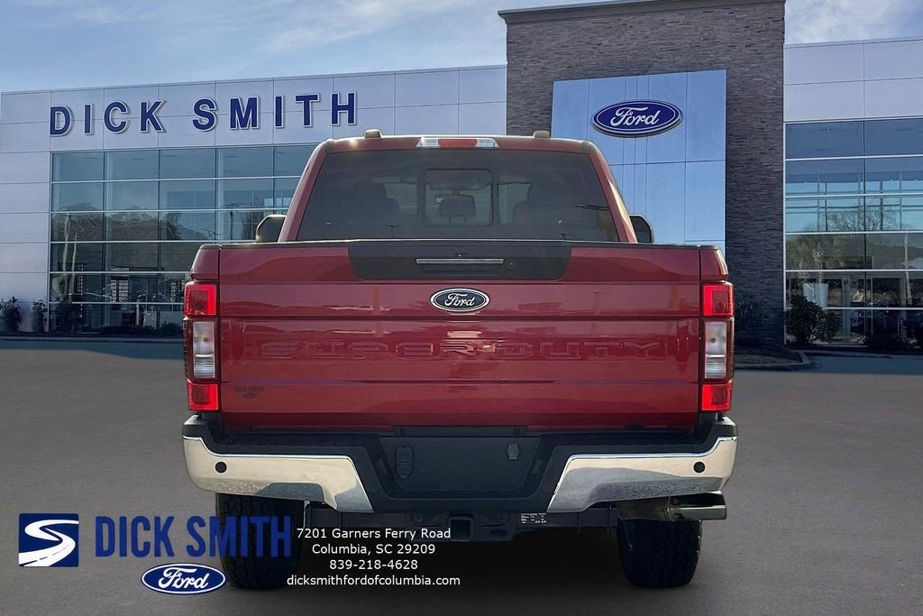 Certified Used 2022 Red Metallic Ford Lariat image 5