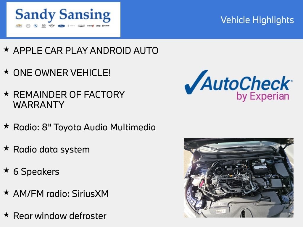 Used 2025 Blue Toyota SE image 7