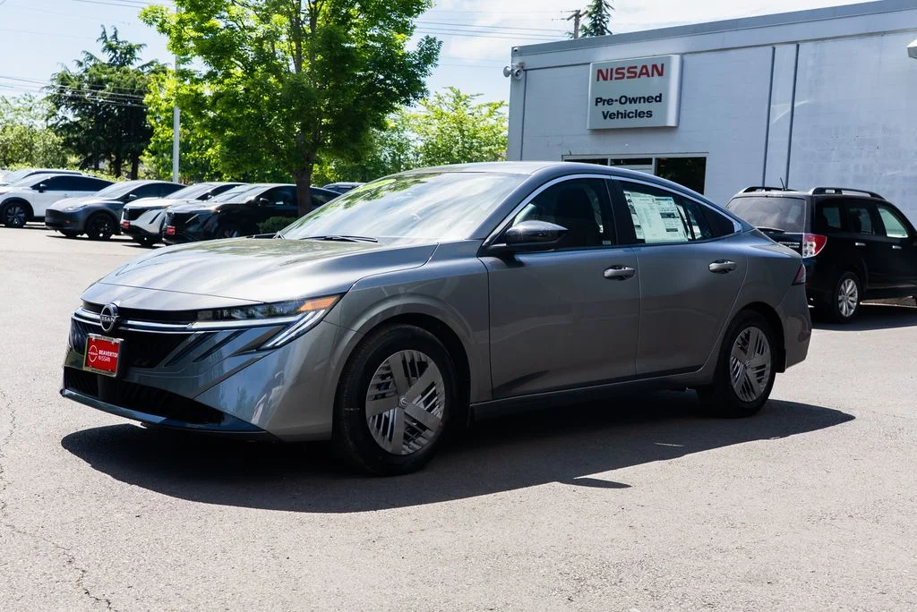New 2026 Gun Metallic Nissan SV image 3