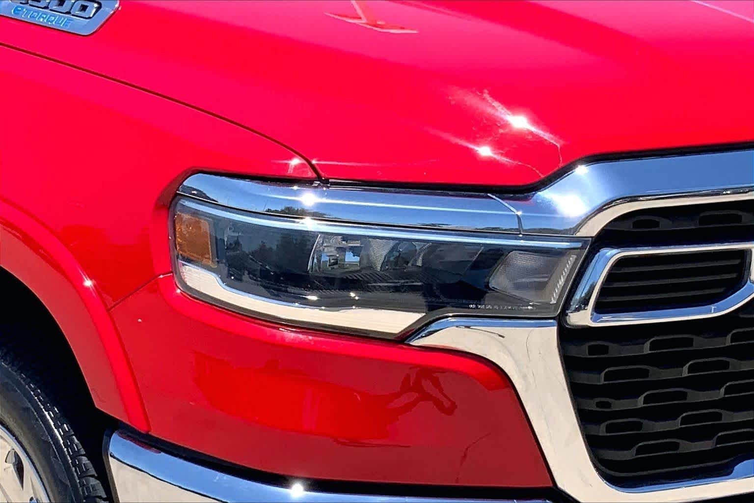 Used 2025 Flame Red Clearcoat Ram Lone Star image 27