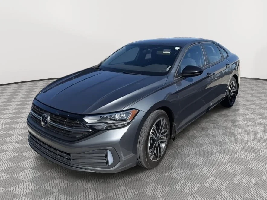 Used 2023 Platinum Gray Metallic Volkswagen Sport image 2