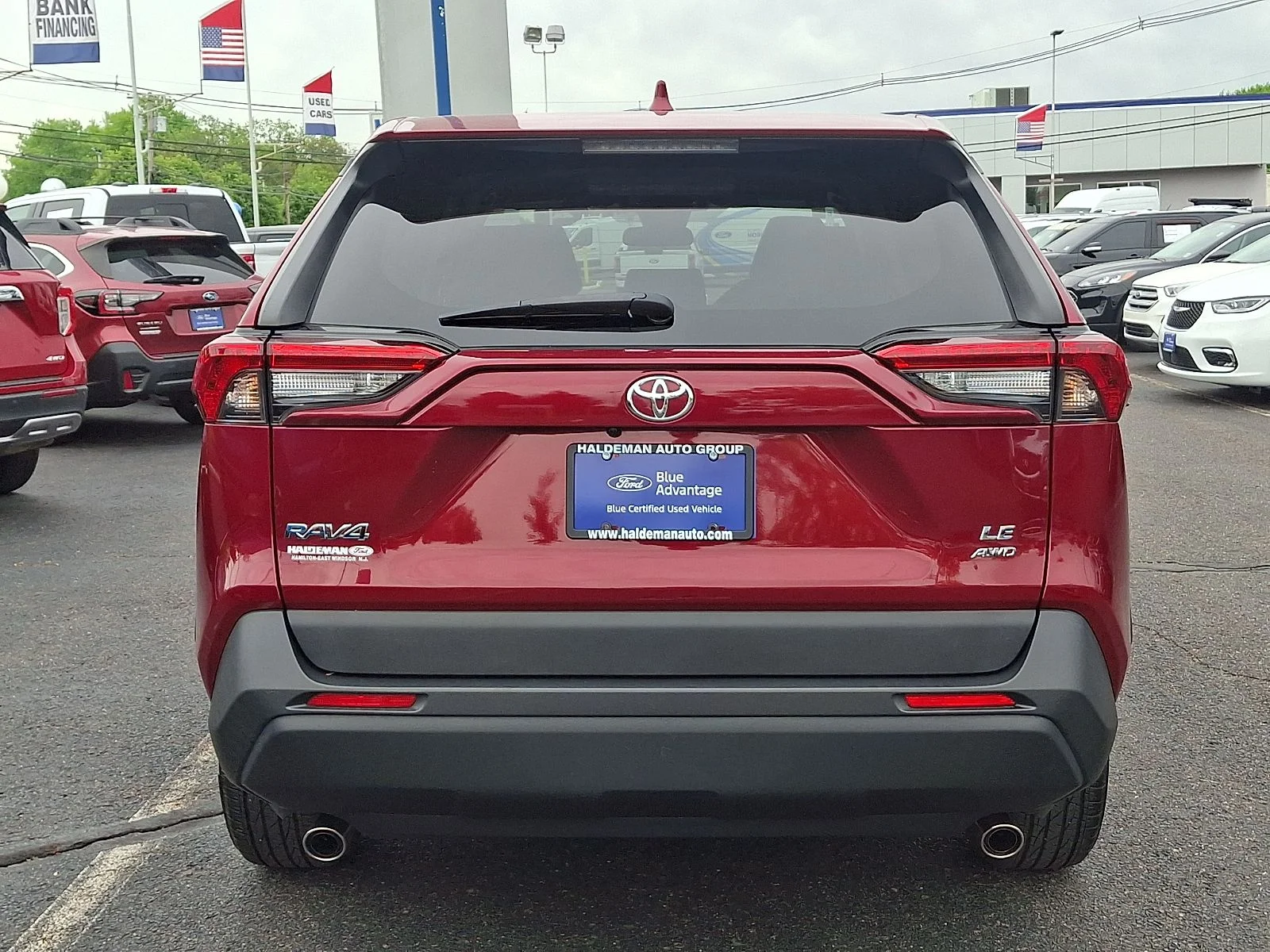 Used 2023 Red Toyota LE image 6
