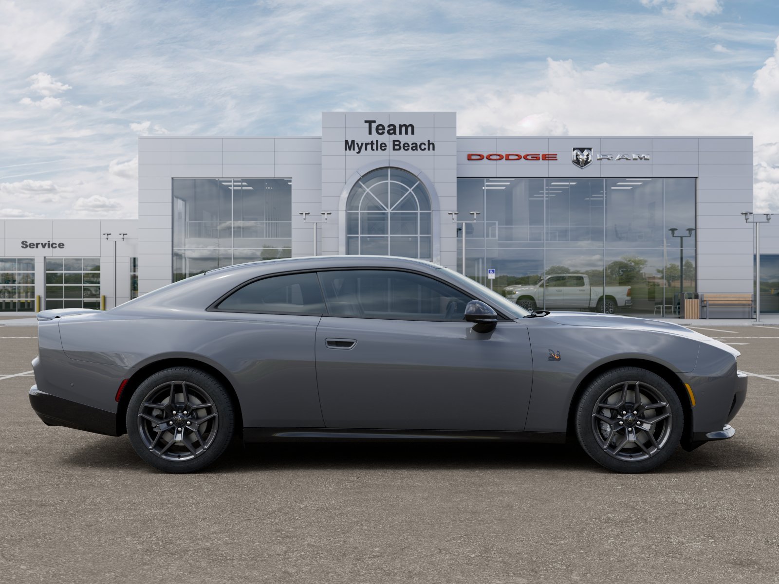 New 2026 Destroyer Gray Exterior Paint Dodge R/T Scat Pack image 47
