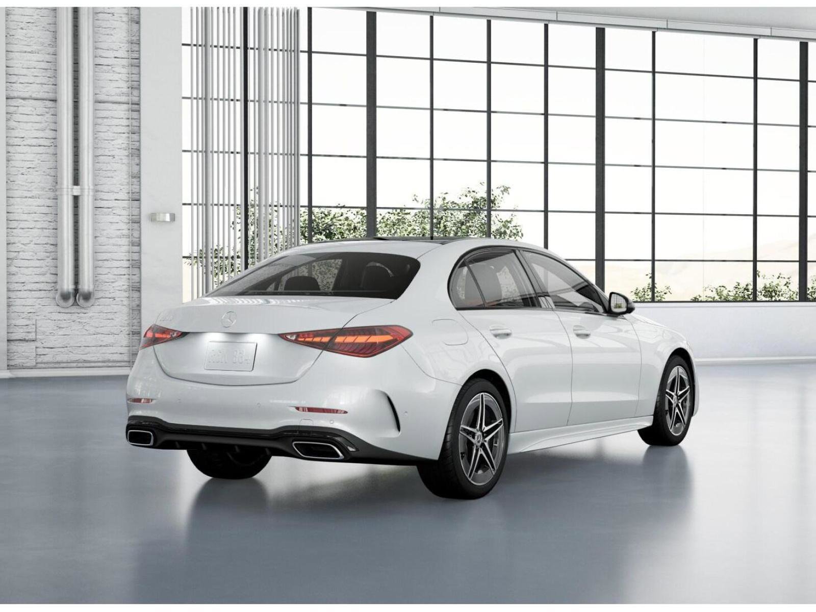New 2026 MANUFAKTUR Moonlight White Metallic Mercedes-Benz C 300 image 22