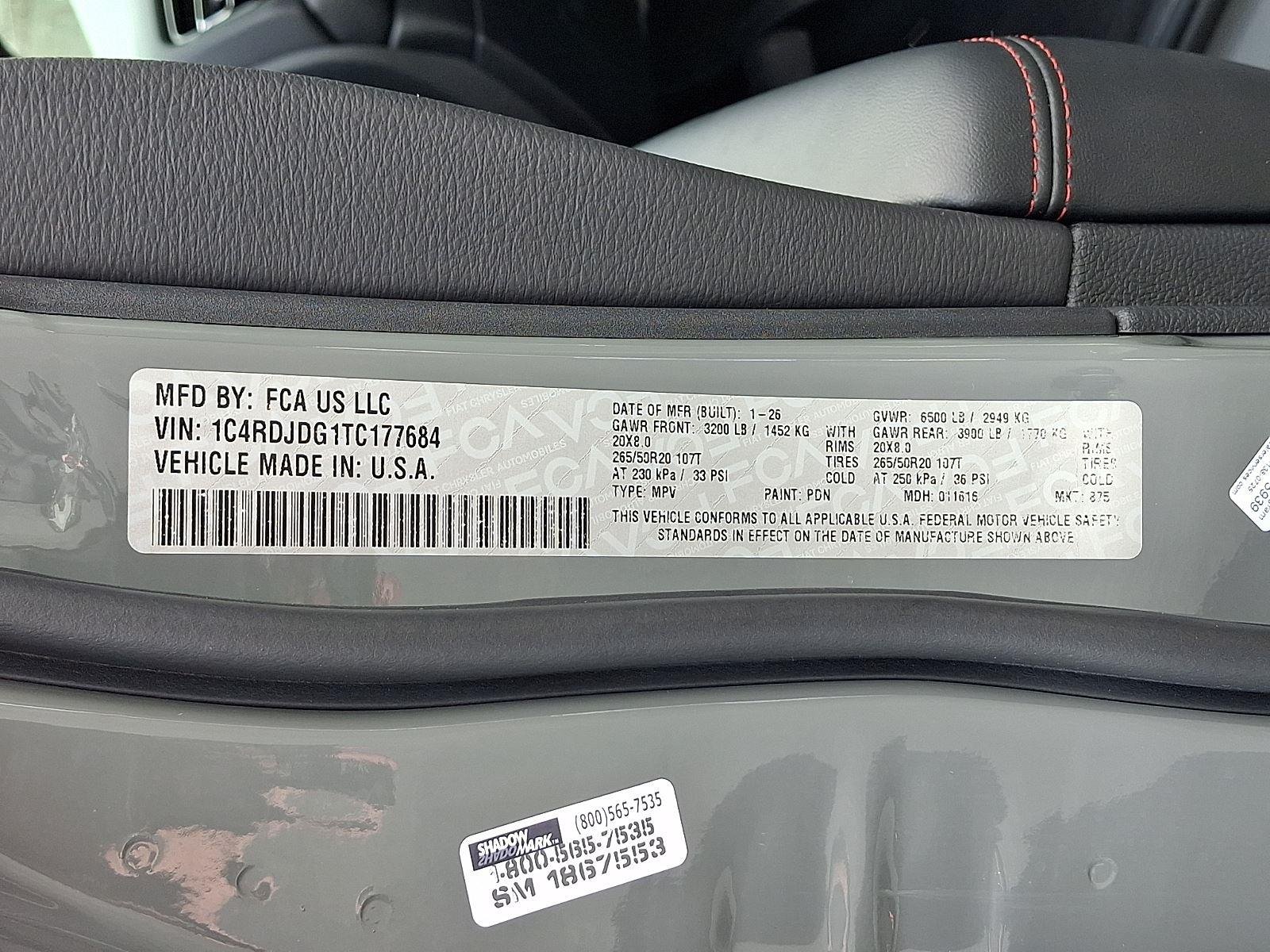 New 2026 Destroyer Gray Clear-Coat Exterior Paint Dodge GT Plus image 19