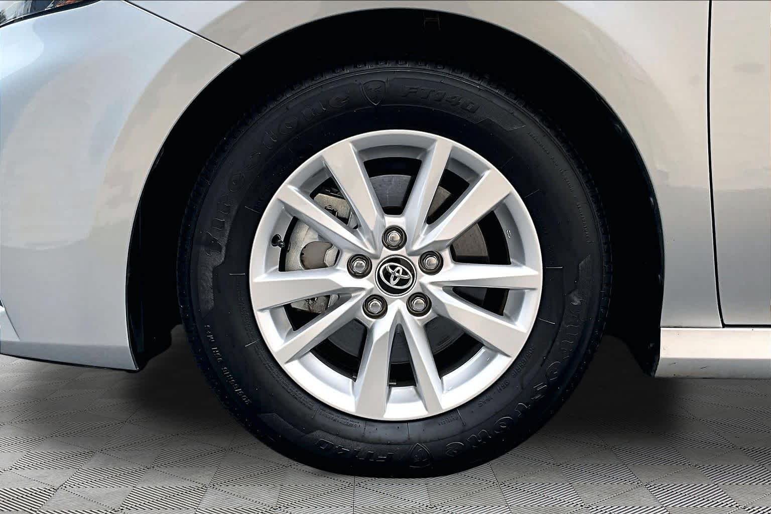 Used 2025 Celestial Silver Metallic Toyota LE image 11