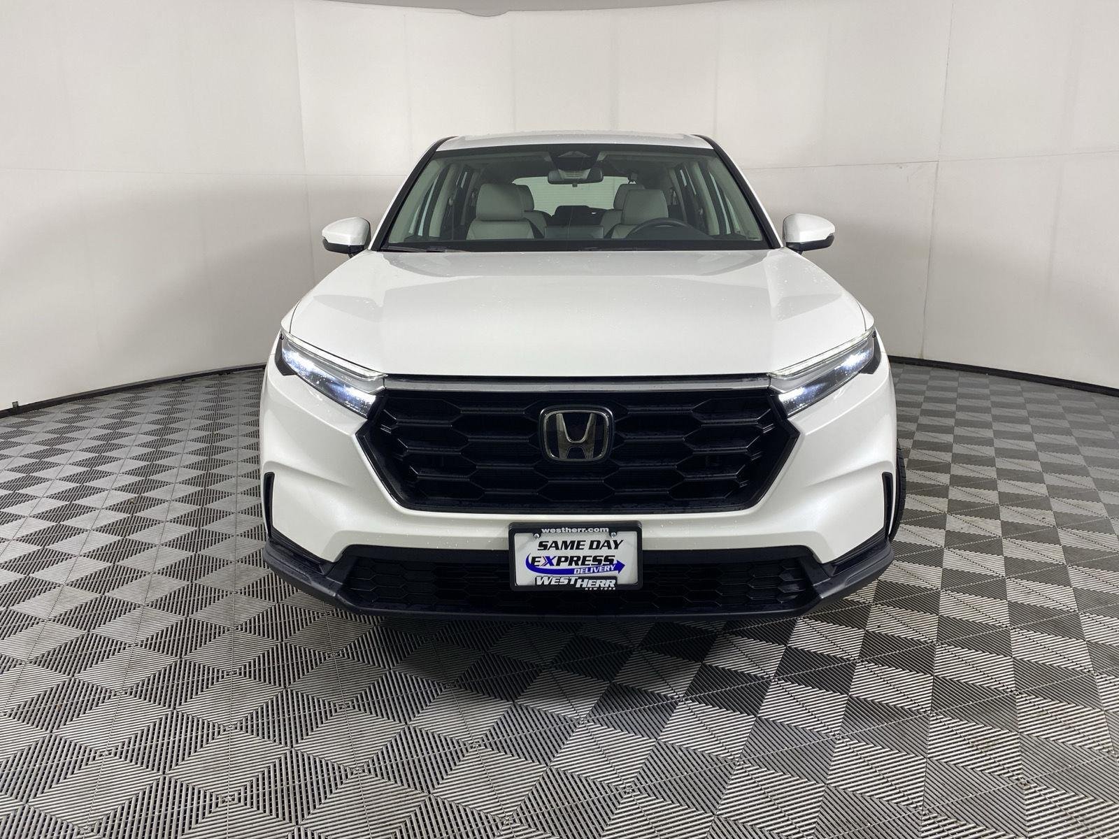 Certified Used 2023 Platinum White Pearl Honda LX image 2