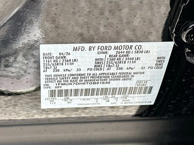 New 2026 Black Metallic Ford Active image 20