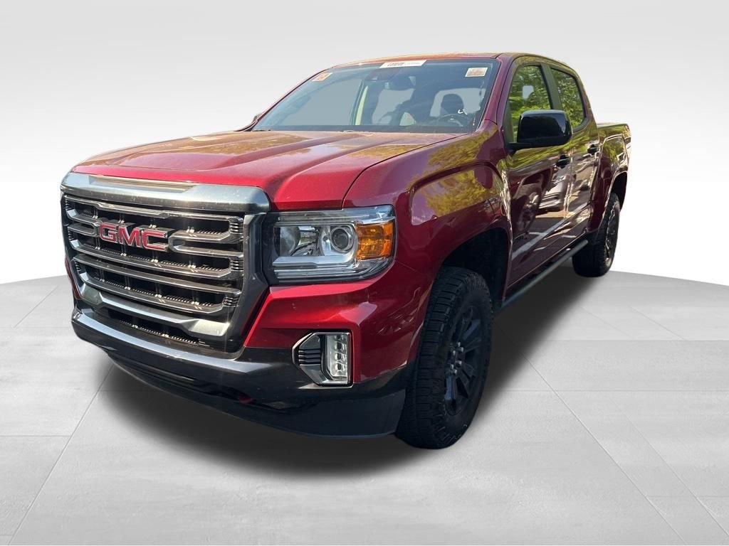 Used 2022 Red GMC AT4 w/Leather image 2