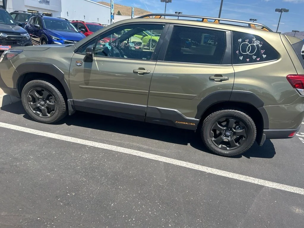 Used 2023 Green Metallic Subaru Wilderness image 1