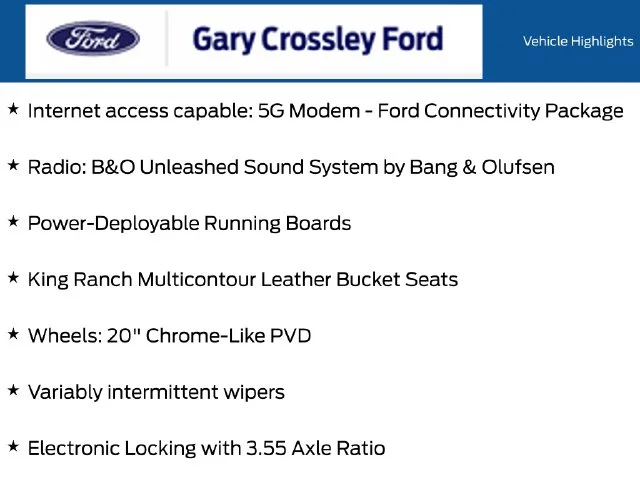New 2026 Agate Black Metallic Ford King Ranch® image 12