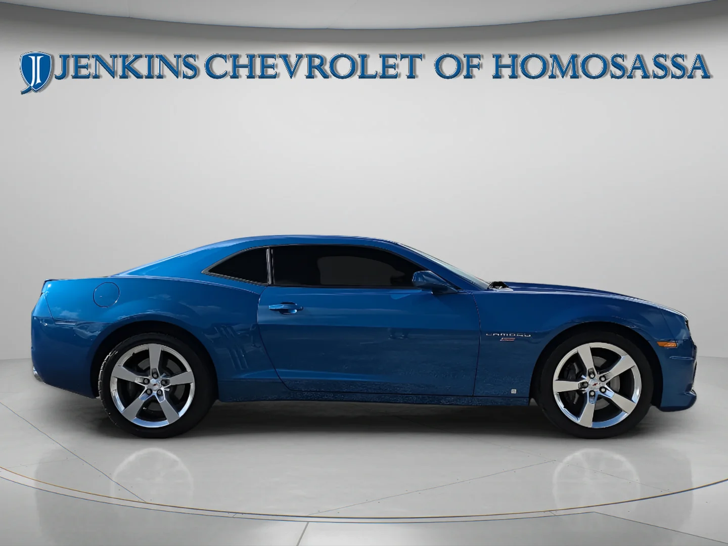 Used 2010 Aqua Blue Metallic Chevrolet 2SS image 3