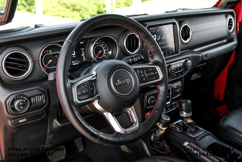 Used 2020 Red Clearcoat Jeep Rubicon image 17