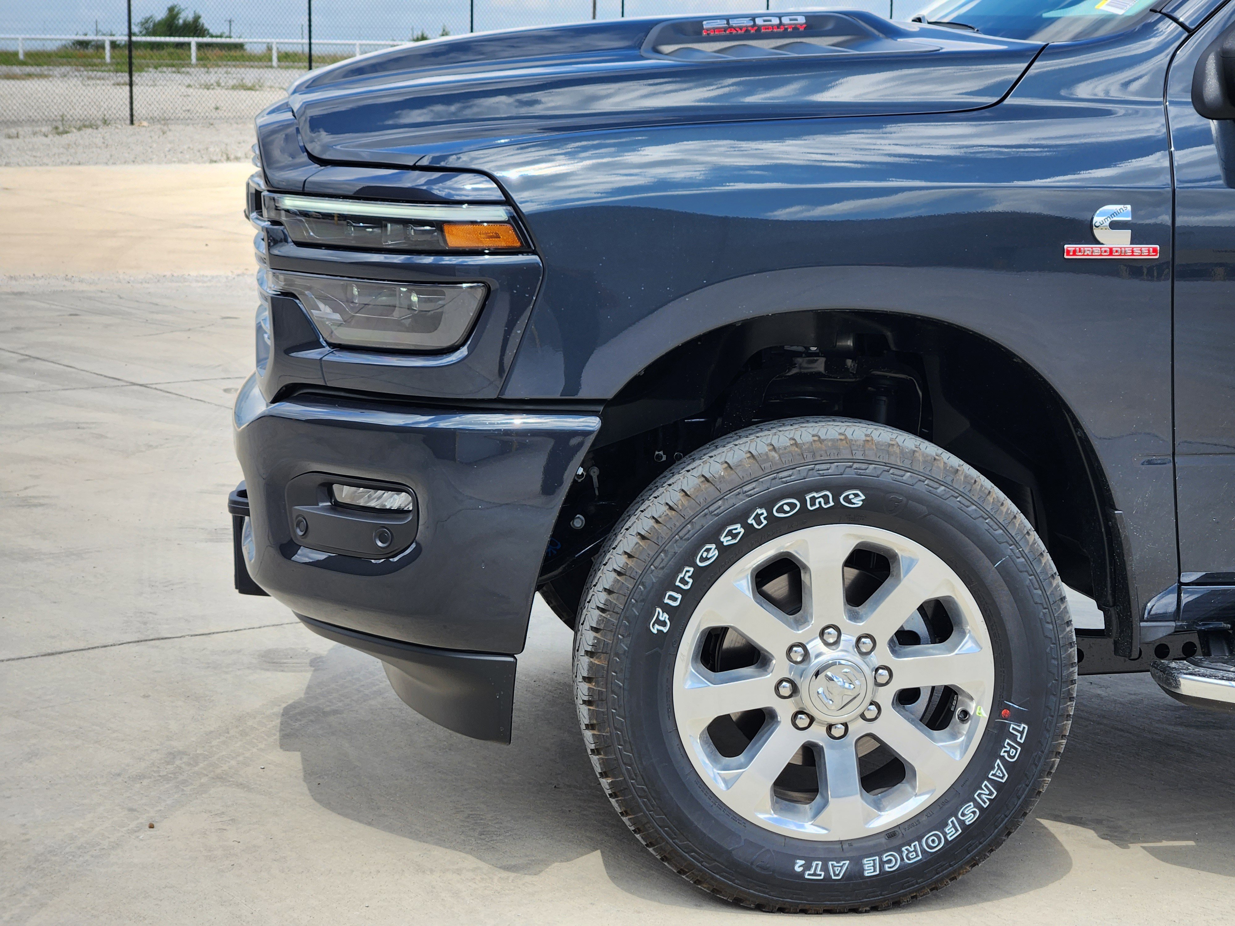New 2026 Forged Blue Metallic Exterior Paint RAM Laramie image 6