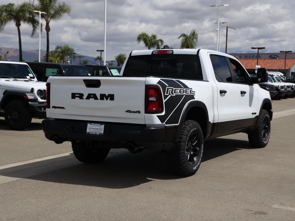 New 2026 Bright White Clear-Coat Exterior Paint RAM Rebel image 3