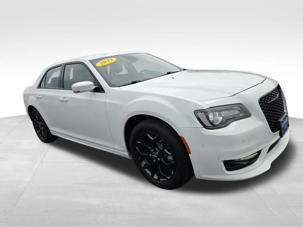 Certified Used 2023 Bright White Clearcoat Chrysler Touring image 1