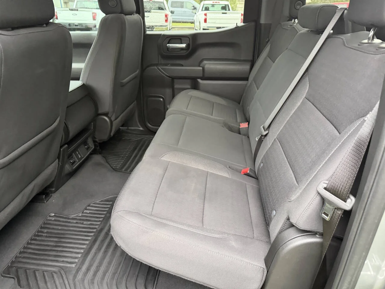 Used 2024 Gray Chevrolet Custom 4x2 4dr Crew Cab 5.8 ft. SB image 10