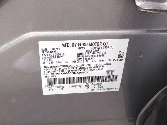Used 2024 Silver Ford SE image 35