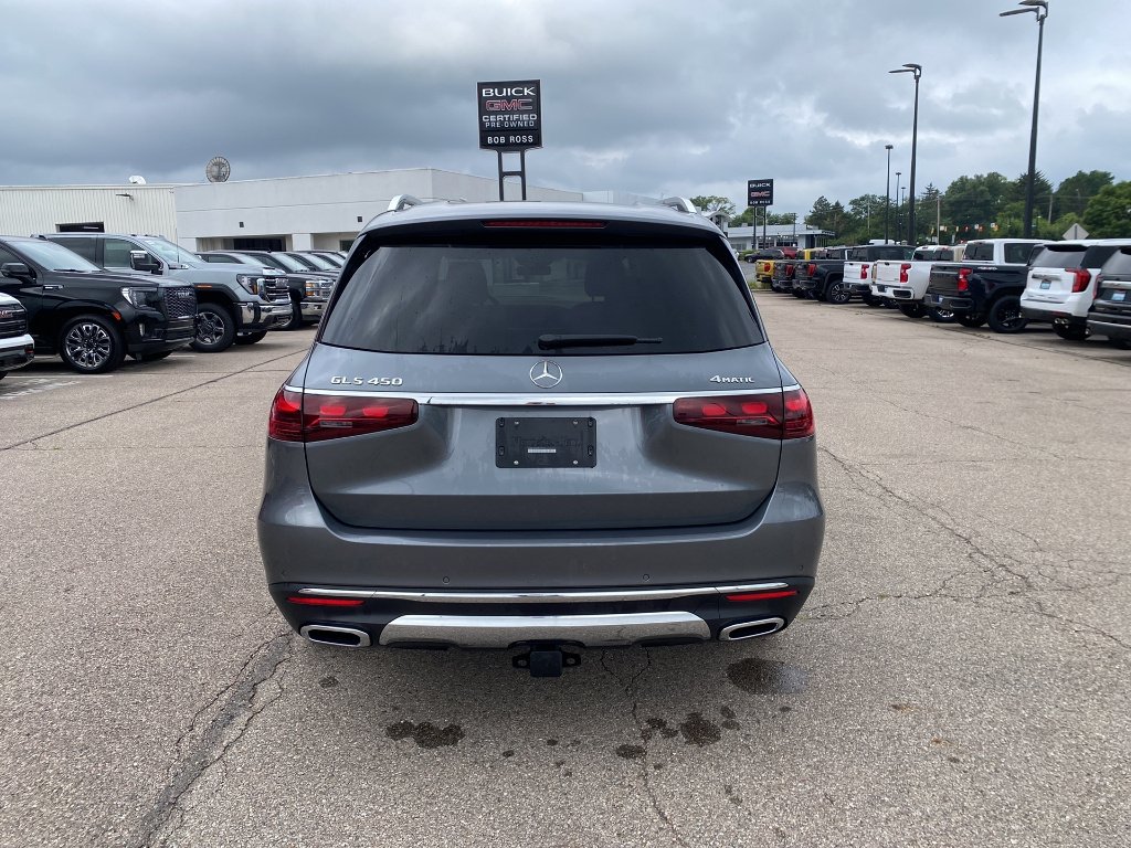 Certified Used 2024 Selenite Grey Metallic Mercedes-Benz GLS 450 image 5