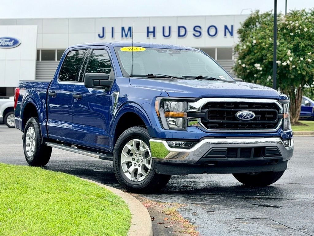 Certified Used 2023 Blue Ford XLT image 2