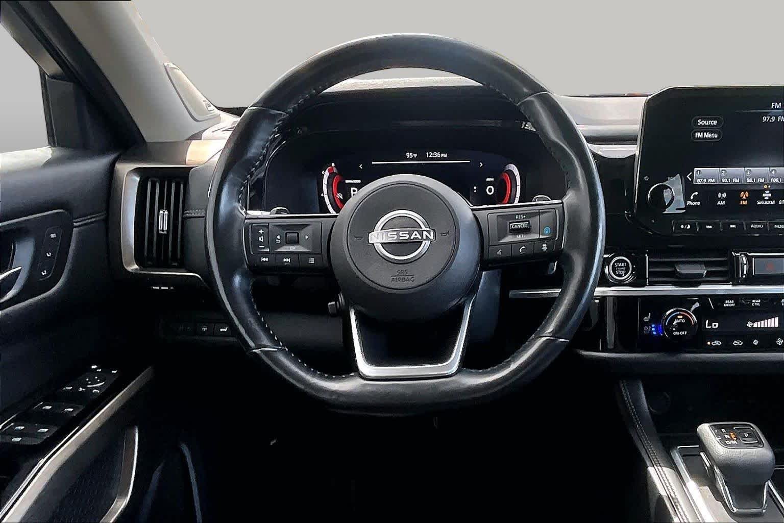 Certified Used 2023 Solid Gray/Super Black Nissan Platinum image 6