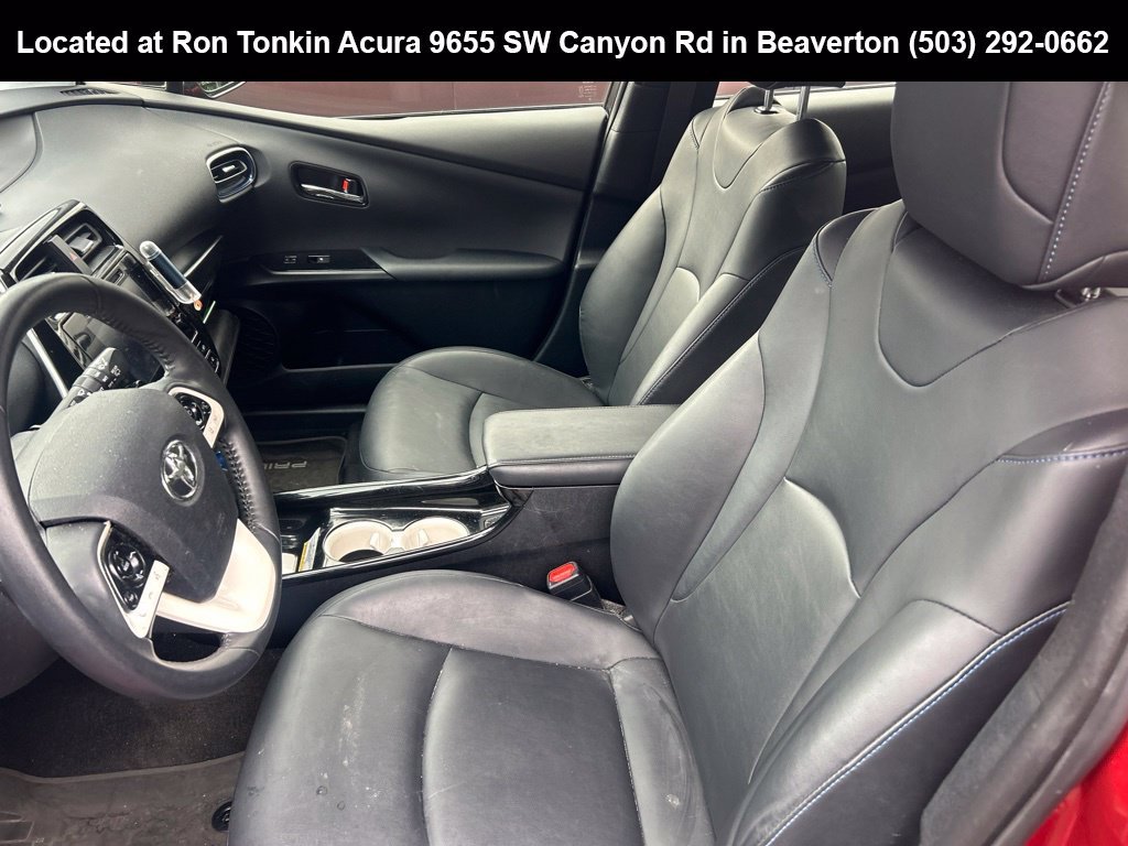 Used 2017 Hypersonic Red Toyota Three Touring image 7