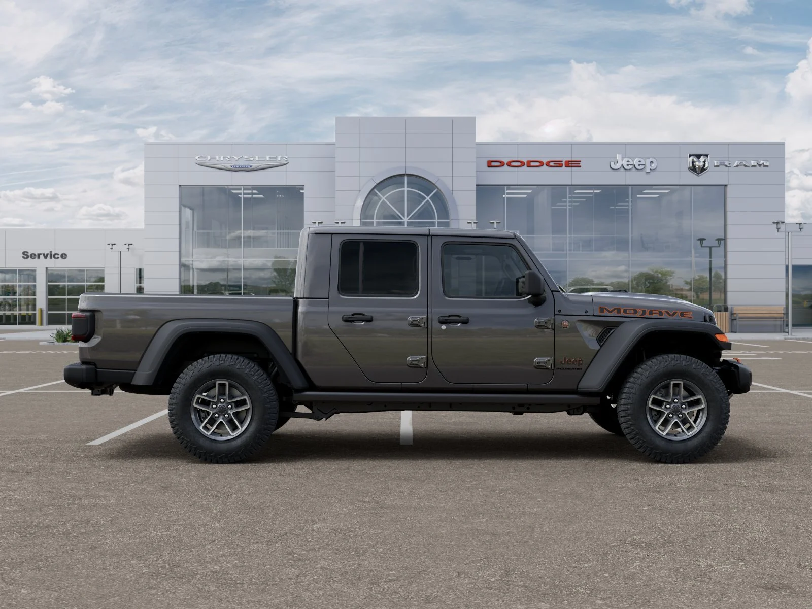 New 2026 Granite Crystal Metallic Clear-Coat Exterior Paint Jeep Mojave image 50