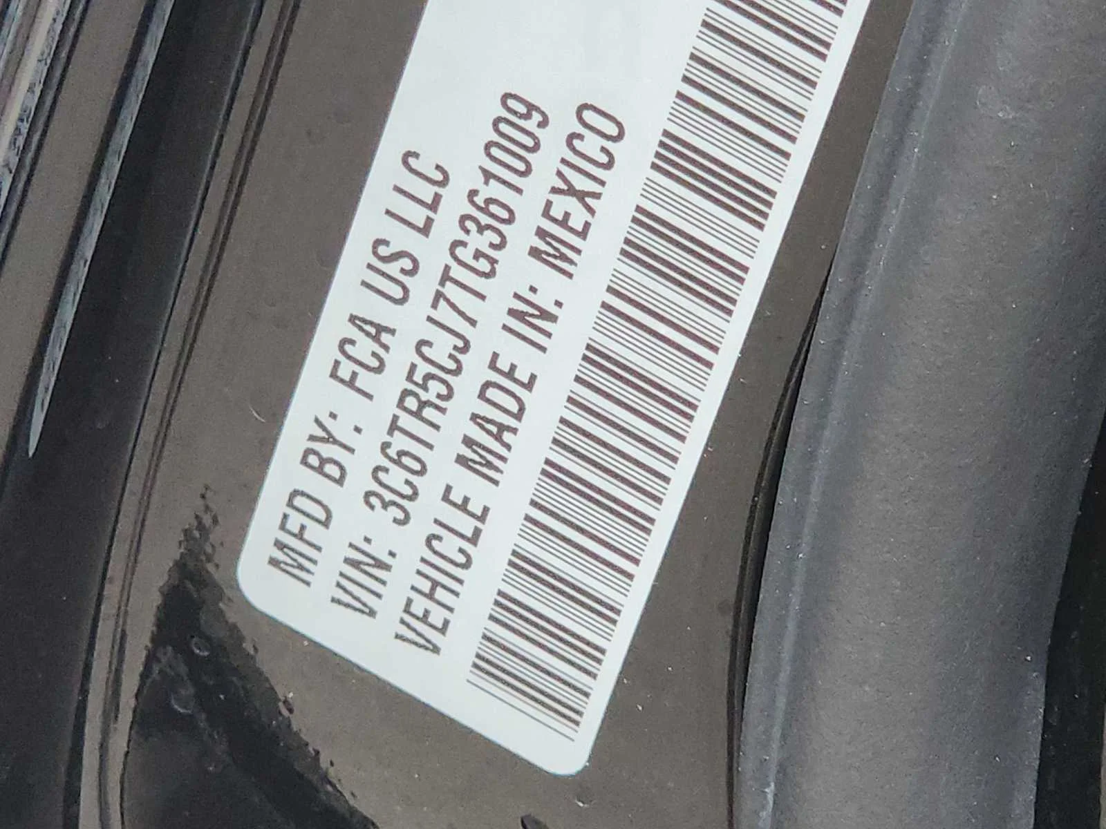 New 2026 Black Clearcoat RAM Tradesman image 24