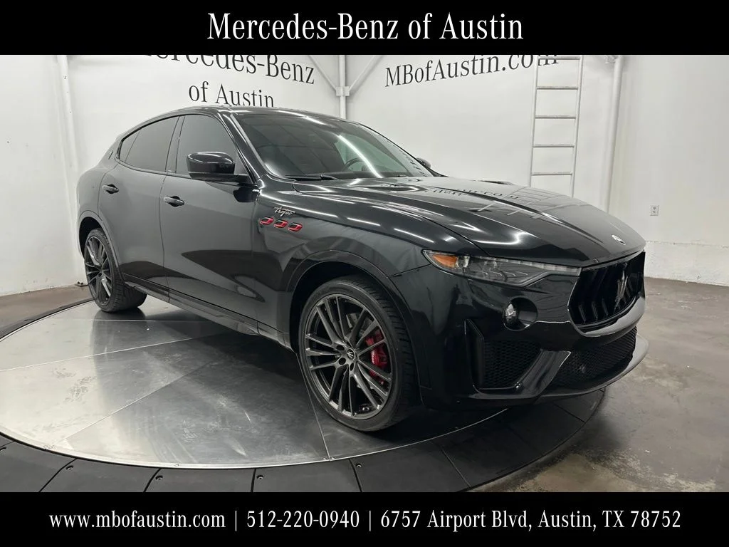 Used 2022 Black Maserati Trofeo image 1