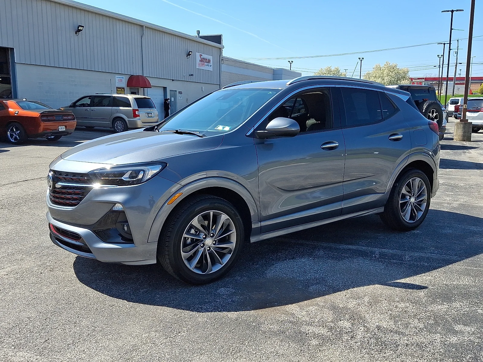 Used 2021 Gray Buick Essence Sport Touring image 6