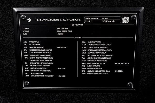 Used 2023 Bianco Avus Ferrari  image 66