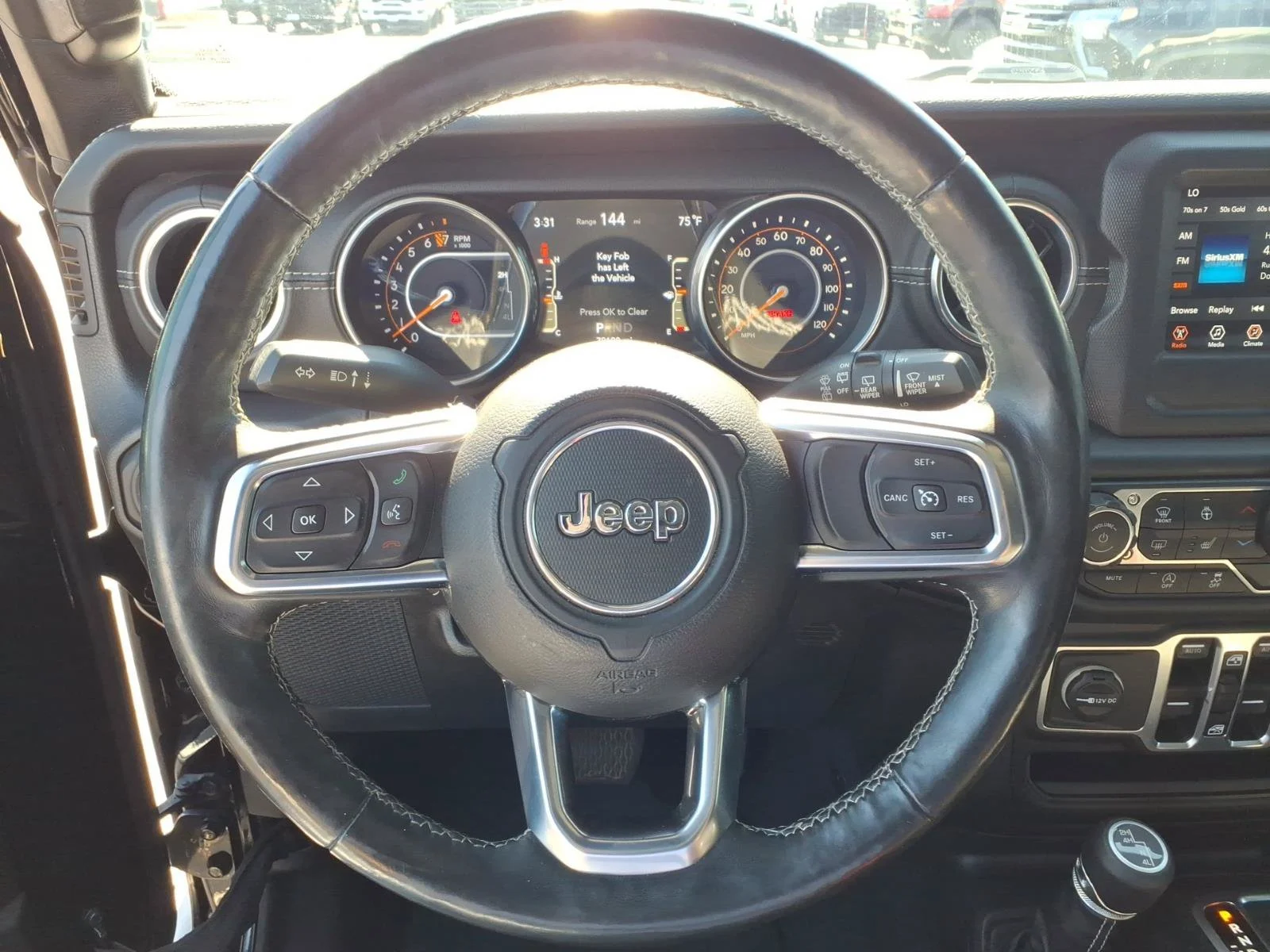 Used 2018 Black Clearcoat Jeep Sahara image 18