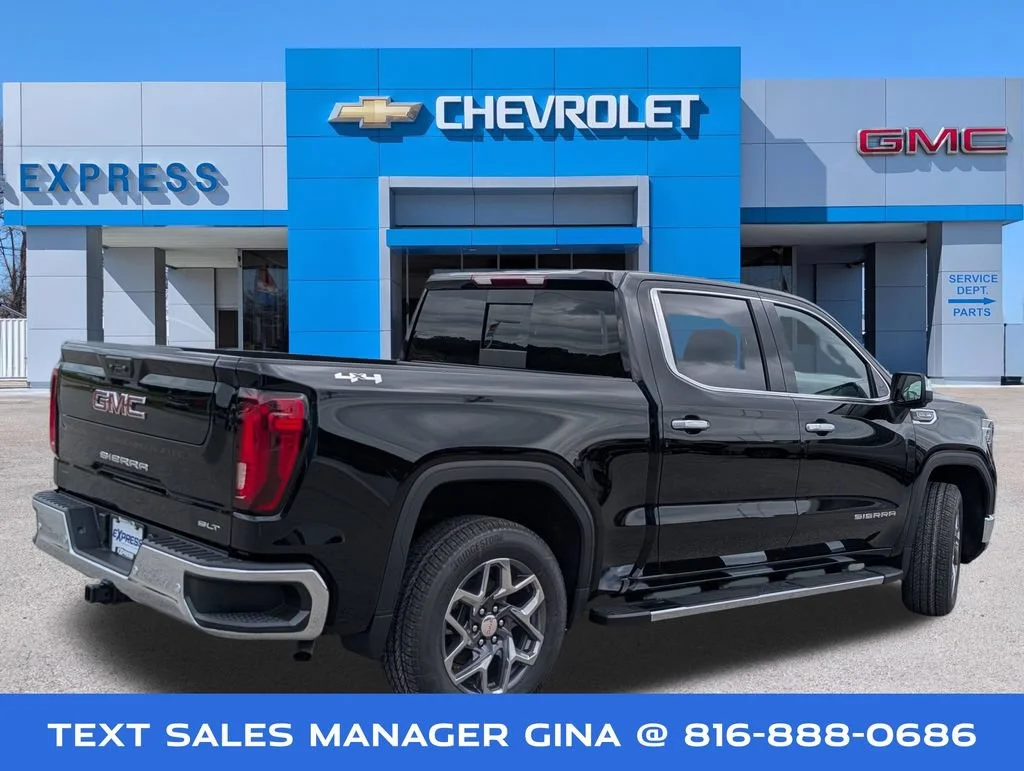 New 2026 Onyx Black GMC SLT image 3