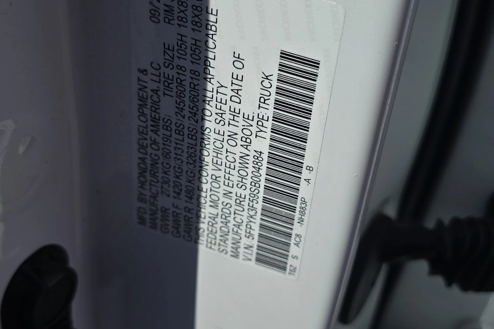 Used 2025 White Honda RTL image 24