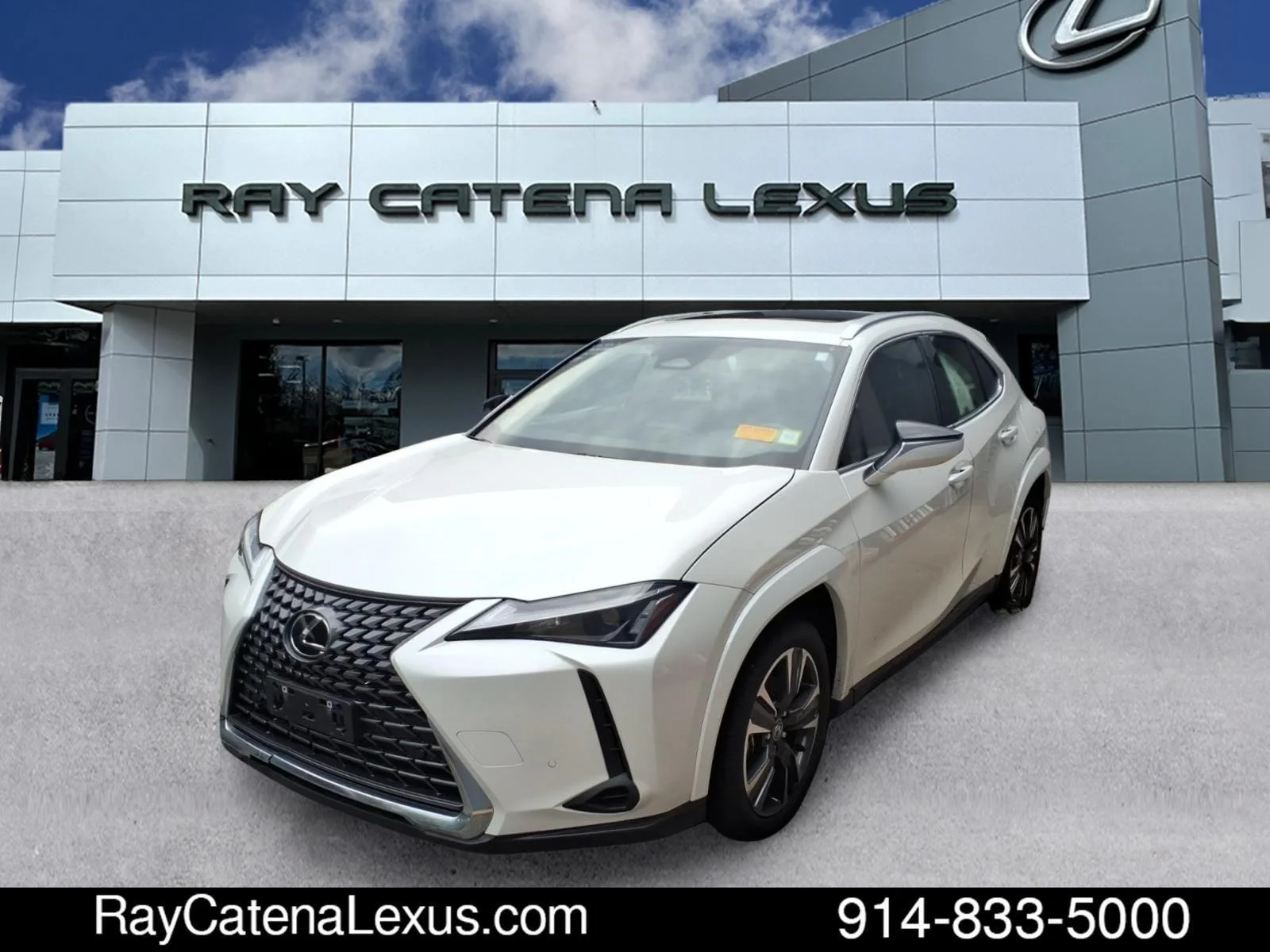 Certified Used 2025 White Pearl Lexus 4D Sport Utility image 1