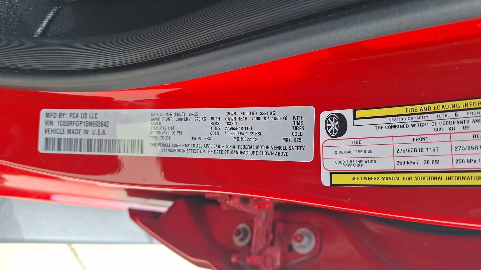 Certified Used 2025 Red Ram Tradesman image 28