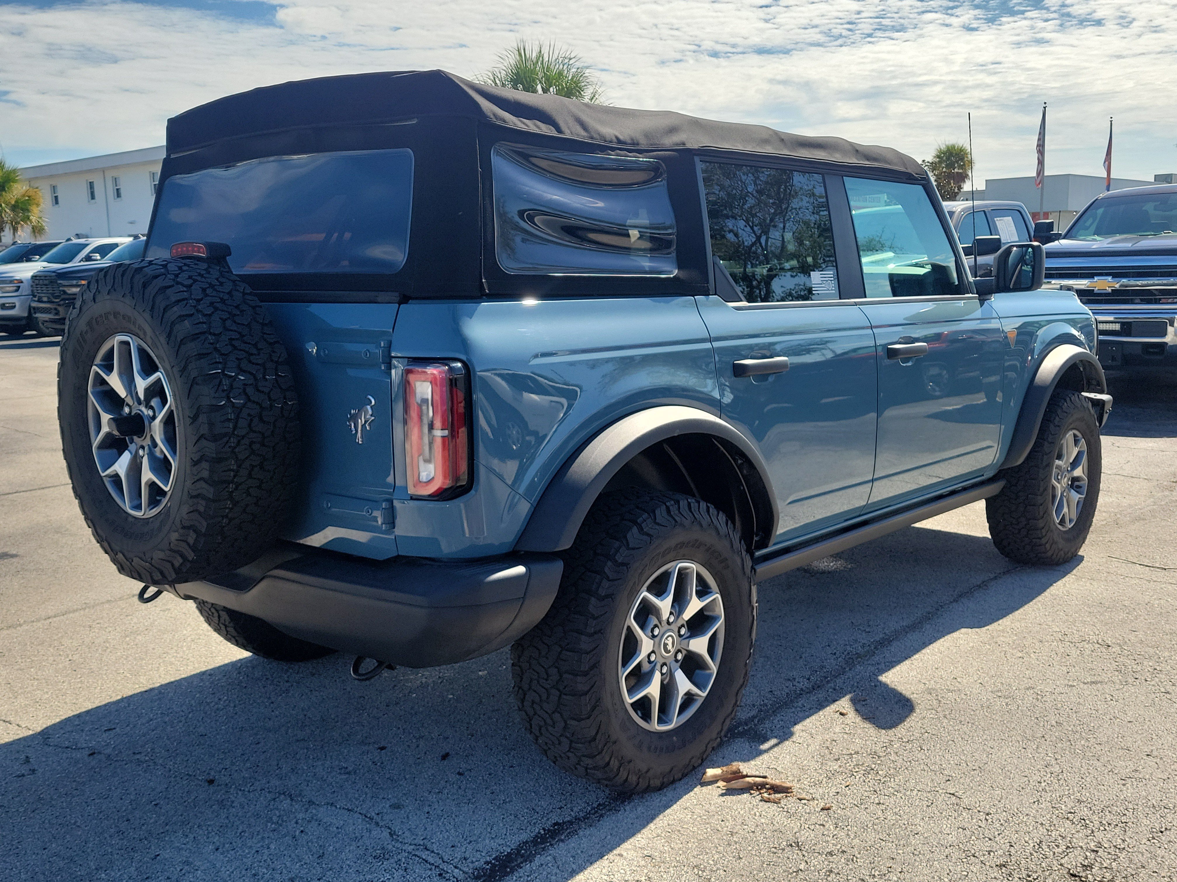 Used 2021 Light Blue Ford Badlands image 7