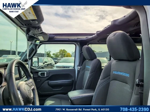 Used 2023 White Jeep Rubicon 4xe image 10