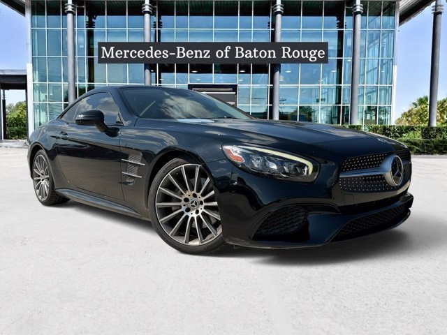 Used 2018 Black Mercedes-Benz SL 450 image 1