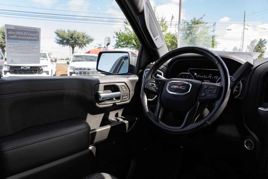Used 2021 Satin Steel Metallic GMC AT4 image 12