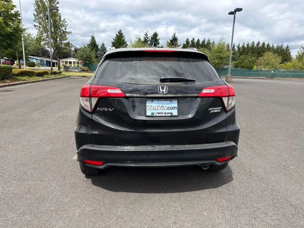 Certified Used 2021 Crystal Black Pearl Honda Sport image 6
