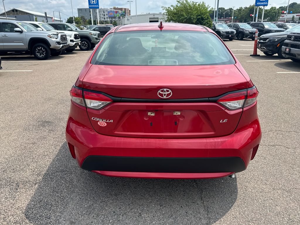 Used 2020 Red Toyota LE image 6
