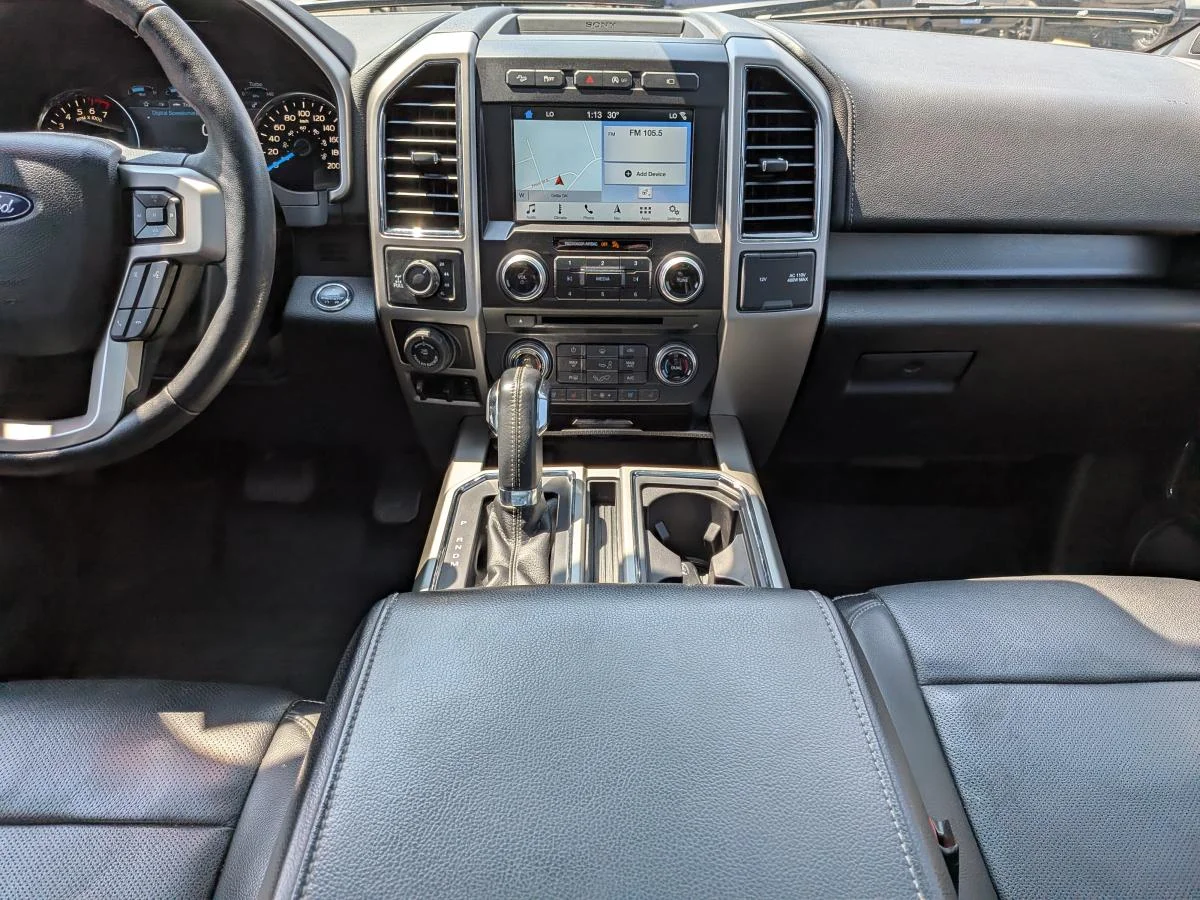 Used 2017 Grey Ford 4WD SuperCrew 145" Lariat image 19