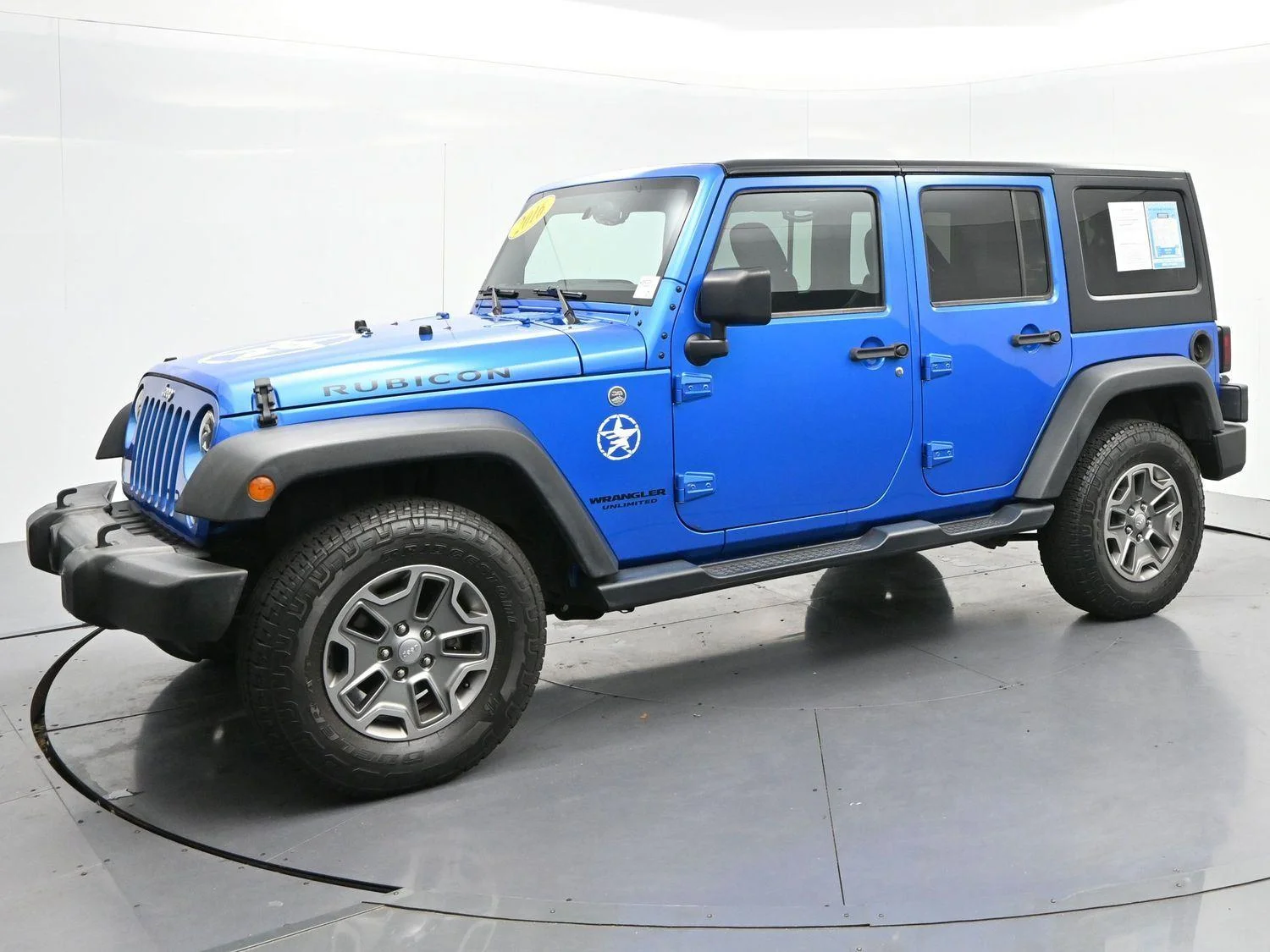 Used 2016 Hydro Blue Pearl Jeep Rubicon image 4