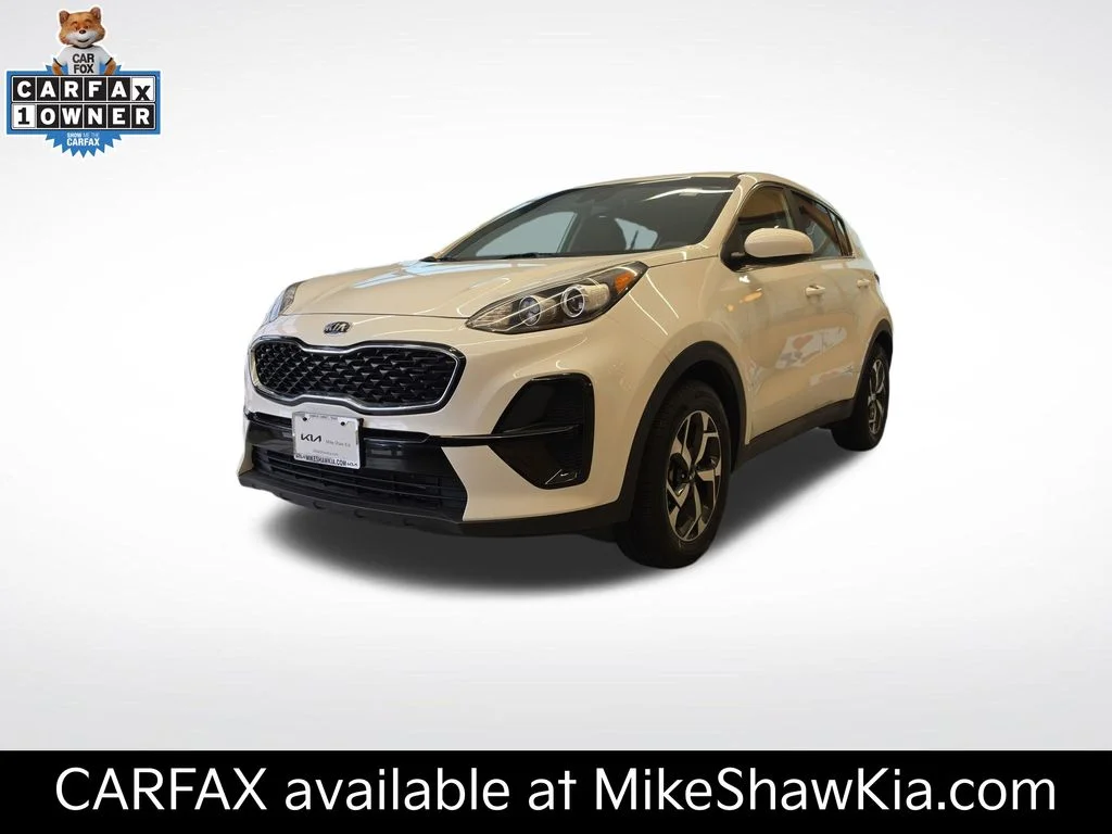 Certified Used 2022 White Kia LX image 1