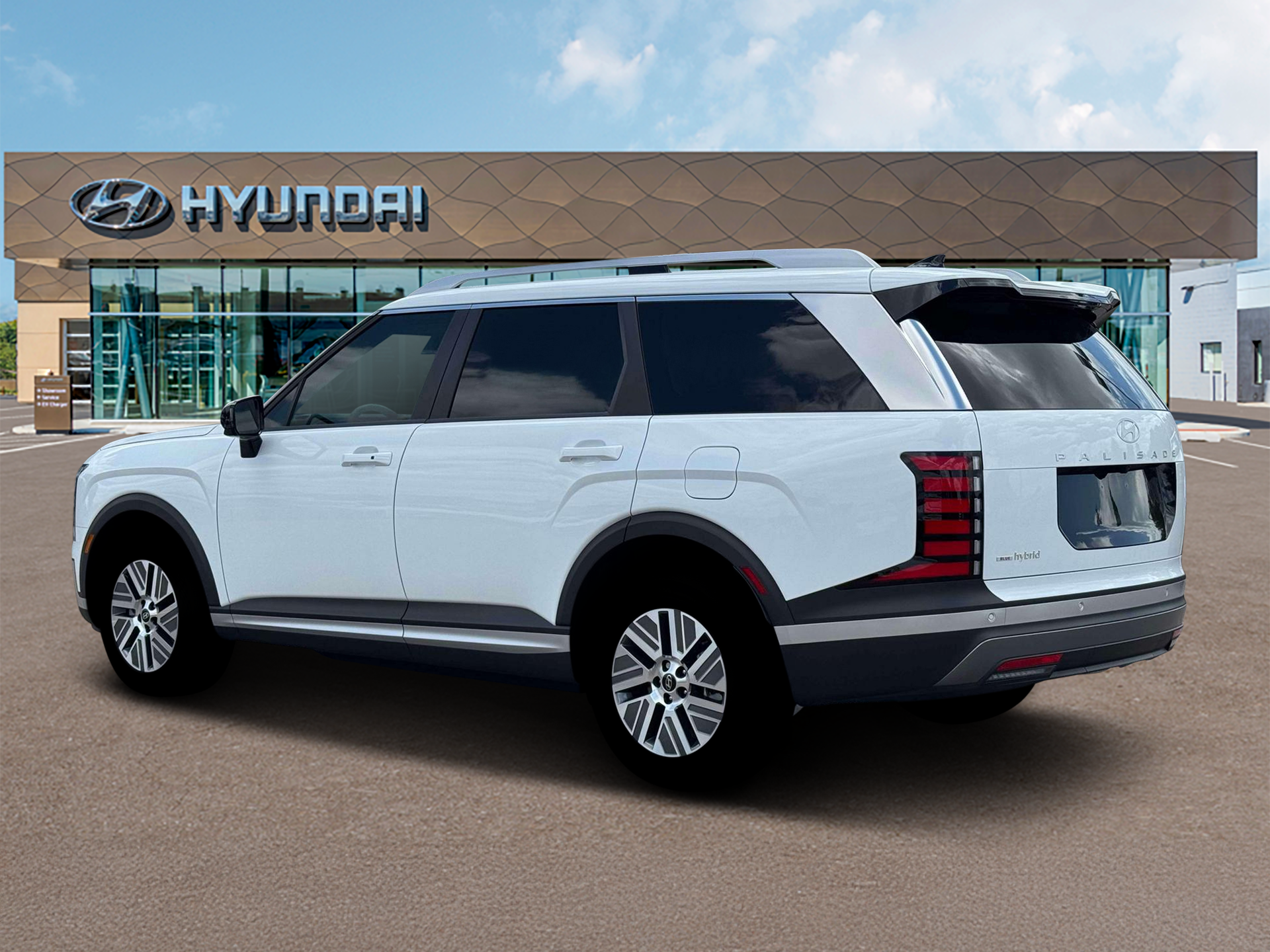 New 2026 White Hyundai Blue SEL 7P image 4