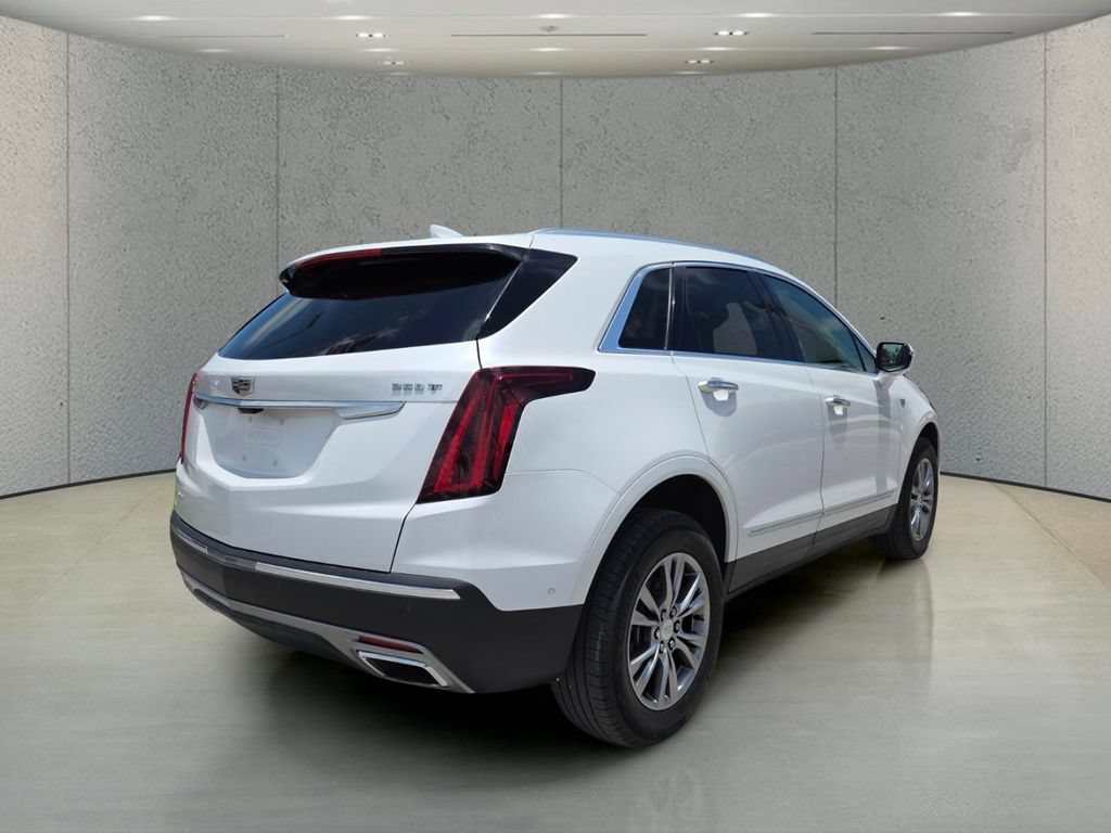 Used 2023 Crystal White Tricoat Cadillac AWD Premium Luxury image 4