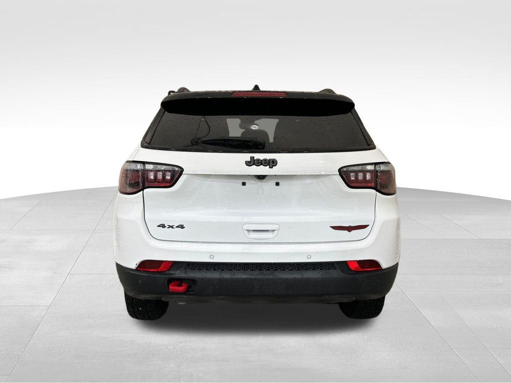 Used 2025 White Jeep Trailhawk image 4